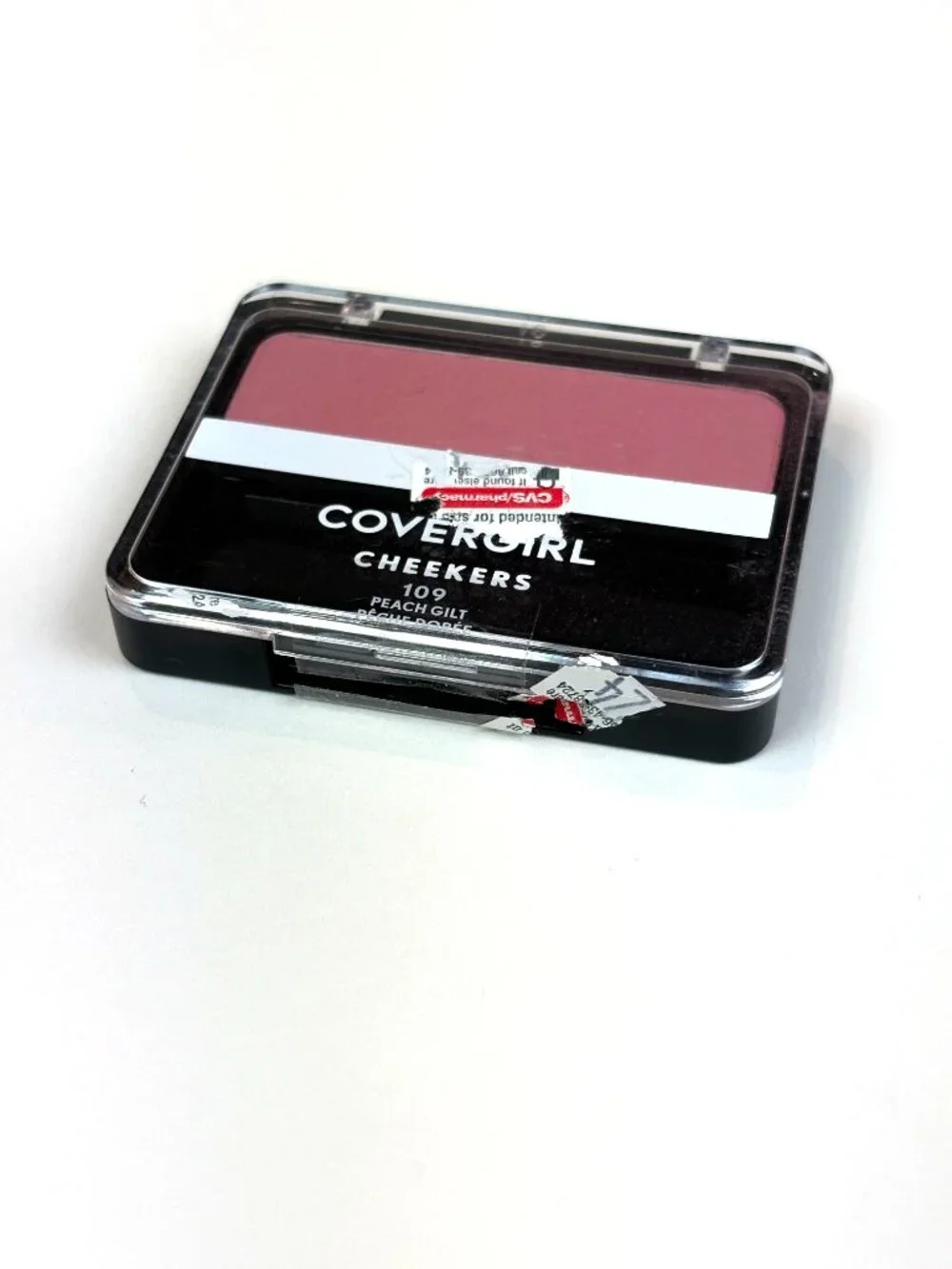 Covergirl Cheekers Blush Compact in the shade 109 Peach Gilt. New. Sealed